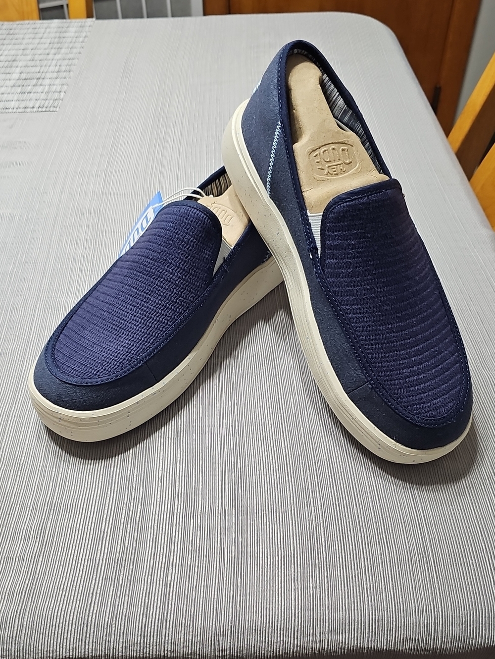 HEYDUDE Men's Sunapee Coastline Shoes. New In Box. Never Worn.